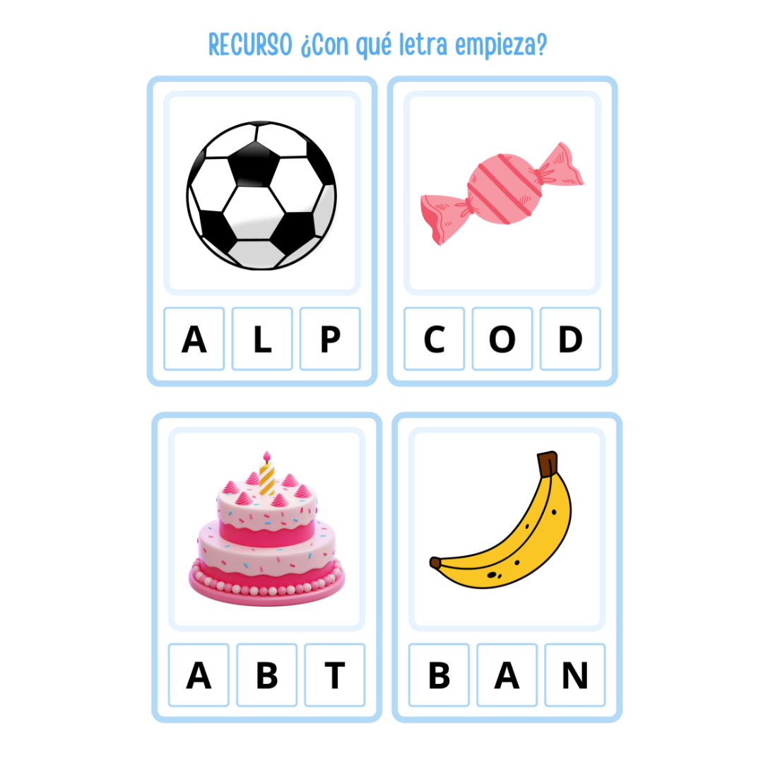 ¿Con qué letra empieza?