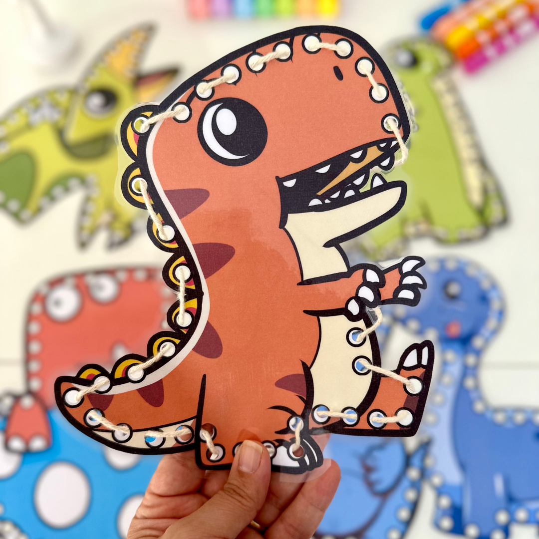 Enhebrados de Dinosaurios