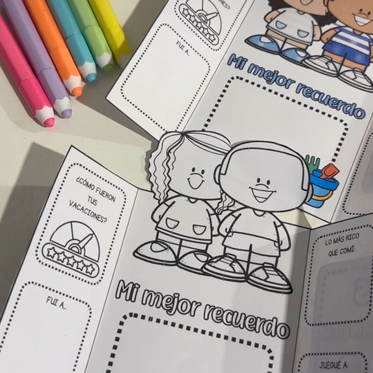 Lapbook Vacaciones invierno